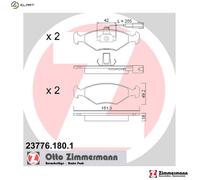 ZIMMERMANN 23776.180.1 Brake pad set