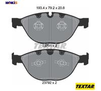 BRAKE PAD SET DISC BRAKE 2379101 FOR BMW N73B60B/A 6.0L 12cyl 7 E65, E66, E67
