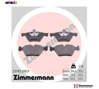 ZIMMERMANN 23793.200.9 Brake pad set