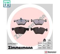 BRAKE PAD SET DISC BRAKE 23793.900.1 FOR BMW N46 B20 CD 2.0L 4cyl 5 SERIES 2.5L