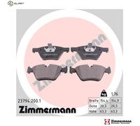 BRAKE PAD SET DISC BRAKE 23794.200.1 FOR BMW N46B20CB/B/C/BD 2.0L 4cyl 3 E90