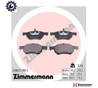 New Brake Pad Set, disc brake for CHRYSLER:VOYAGER IV,CARAVAN III,TACUMA Mk II
