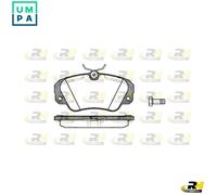 Brake pads Front Axle 2382.00 ROADHOUSE for OPEL OMEGA B OMEGA B Estate