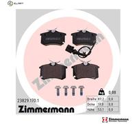 ZIMMERMANN 23829.170.1 Brake pad set
