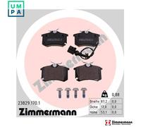 BRAKE PAD SET DISC BRAKE 23829.170.1 FOR VW AUA/BKY/BBY 1.4L 4cyl POLO