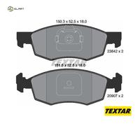 BRAKE PAD SET DISC BRAKE 2384201 FOR FIAT ARGO DOBLO/MONOCAB/Box/Body/MPV 1.2L