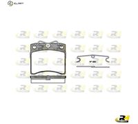 Brake pads Front Axle 2385.00 ROADHOUSE for VW TRANSPORTER / CARAVELLE Mk IV Bus