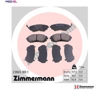 ZIMMERMANN 23865.180.1 Brake pad set