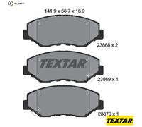 For Honda Genuine OE Textar Brake Pads Full Set Of 4 Front 2386801