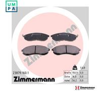 ZIMMERMANN 23879.160.1 Brake pad set
