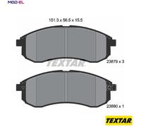 BRAKE PAD SET DISC BRAKE 2387902 FOR MITSUBISHI STORM/SUV/L200 STRADA TRITON