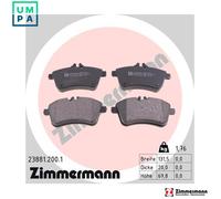ZIMMERMANN 23881.200.1 Brake pad set