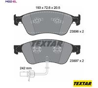 BRAKE PAD SET DISC BRAKE 2389601 FOR VW AUDI A8L A6/S6 BRK/BKLCEXB/CARA 3.0L A8