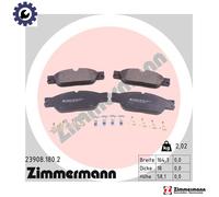 ZIMMERMANN 23908.180.2 Brake pad set