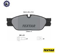 BRAKE PAD SET DISC BRAKE 2390801 FOR DAIMLER JAGUAR AJ8FT 4.2L 8cyl SUPER EIGHT