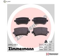 ZIMMERMANN 23914.170.1 Brake pad set