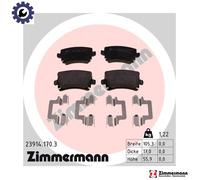 ZIMMERMANN 23914.170.3 Brake pad set