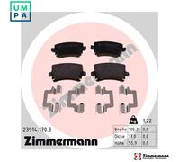 ZIMMERMANN 23914.170.3 Brake pad set