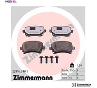 BRAKE PAD SET DISC BRAKE 23914.970.1 FOR SKODA SUPERB/II/III OCTAVIA/Combi VW