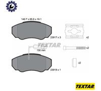 BRAKE PAD SET DISC BRAKE 2391701 FOR PEUGEOT BOXER/FURGON/Van/Platform/Chassis