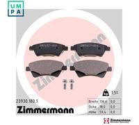 ZIMMERMANN 23930.180.1 Brake pad set