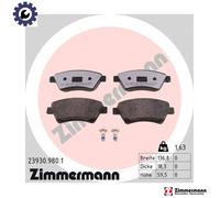 ZIMMERMANN 23930.980.1 Brake pad set