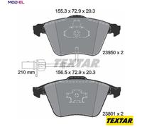 BRAKE PAD SET DISC BRAKE 2395001 FOR AUDI A4/S4 A6/S6/Allroad CAHB/CAHA 2.0L A6