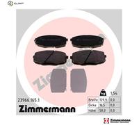 ZIMMERMANN 23966.165.1 Brake pad set