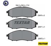 BRAKE PAD SET DISC BRAKE 2397001 FOR BAIC-ORV NISSAN BIG/M/FRONTIER NP300 2.4L