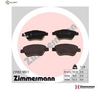 ZIMMERMANN 23982.180.1 Brake pad set