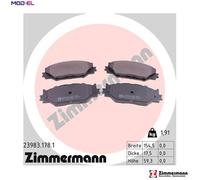 ZIMMERMANN 23983.178.1 Brake pad set