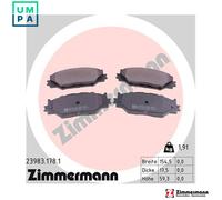 ZIMMERMANN 23983.178.1 Brake pad set
