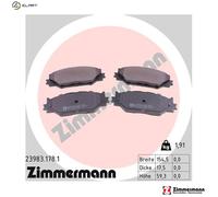 ZIMMERMANN 23983.178.1 Brake pad set