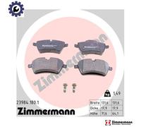 ZIMMERMANN 23984.180.1 Brake pad set