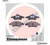 BRAKE PAD SET DISC BRAKE 23990.205.1 FOR MERCEDES-BENZ SPRINTER/3-t/Bus/Van 2.1L