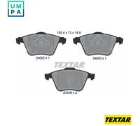 TEXTAR 2400201 Brake pad set