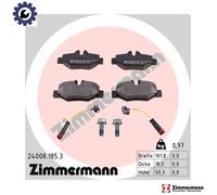 ZIMMERMANN 24008.185.3 Brake pad set