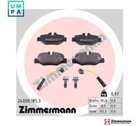 ZIMMERMANN 24008.185.3 Brake pad set