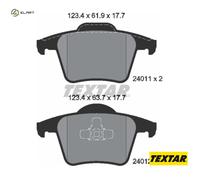 BRAKE PAD SET DISC BRAKE 2401101 FOR VOLVO ASIA C583Q 2.5L 5cyl XC CLASSIC 2.4L