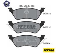 BRAKE PAD SET DISC BRAKE 2403601 FOR DODGE GRAND/CARAVAN/Mini/Cargo/Van 3.3L