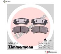 BRAKE PAD SET DISC BRAKE 24046.185.1 FOR MAZDA ATENZA/Station/Wagon/Hatchback