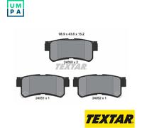 BRAKE PAD SET DISC BRAKE 2405001 FOR SSANGYONG MUSSO DAEWOO MUSSO 2.9L 5cyl 2.3L