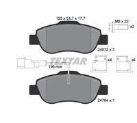 BRAKE PAD SET, DISC BRAKE 2407202