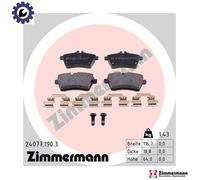 ZIMMERMANN 24077.190.3 Brake pad set