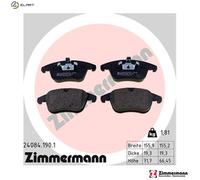 ZIMMERMANN 24084.190.1 Brake pad set