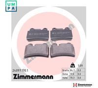 ZIMMERMANN 24097.170.1 Brake pad set