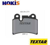 BRAKE PAD SET DISC BRAKE 2409701 FOR VW TOUAREG CKDA 4.1L BAR 4.2L AXQ 4.2L 6cyl