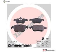 ZIMMERMANN 24123.200.1 Brake pad set