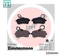 ZIMMERMANN 24134.200.1 Brake pad set