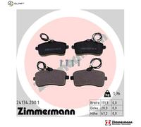 ZIMMERMANN 24134.200.1 Brake pad set
